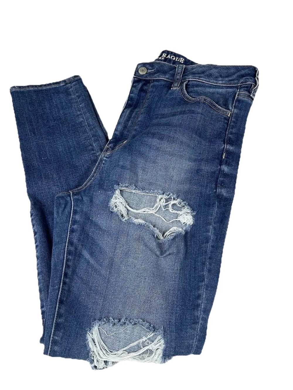 American Eagle Women’s Size 14 Super Hi Rise Jegging Jeans Super Stretch X #4176